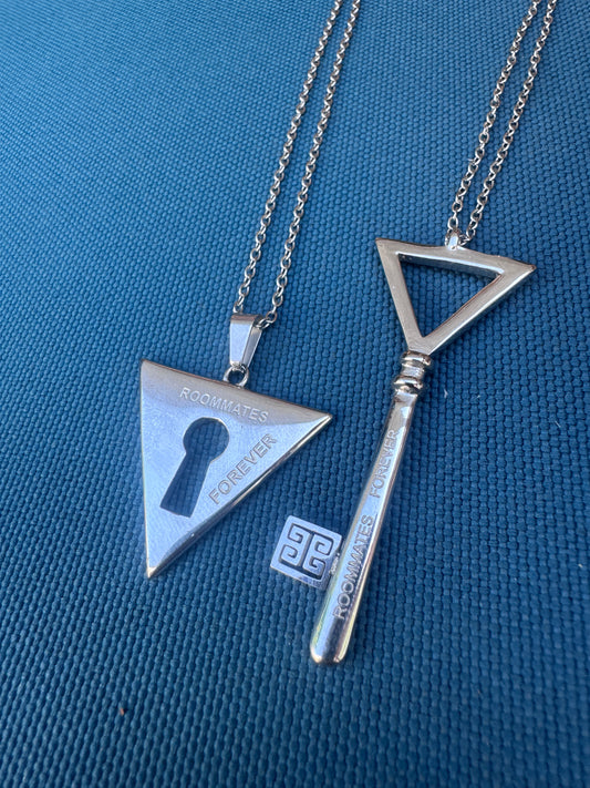 Gay Pride Couples Necklace